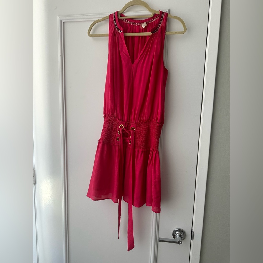Ramy Brook pink mini dress